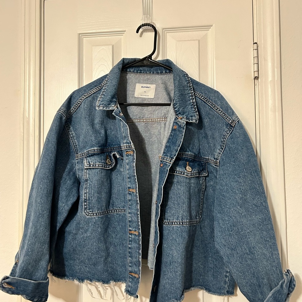 Cropped denim jacket π§₯π§₯π§₯ππππππ - Picture 8 of 8